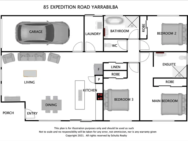 Floorplan of Homely house listing, 85 Expedition Road, Yarrabilba QLD 4207