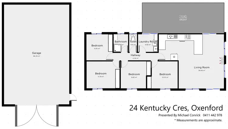 Floorplan of Homely house listing, 24 KENTUCKY CRESCENT, Oxenford QLD 4210