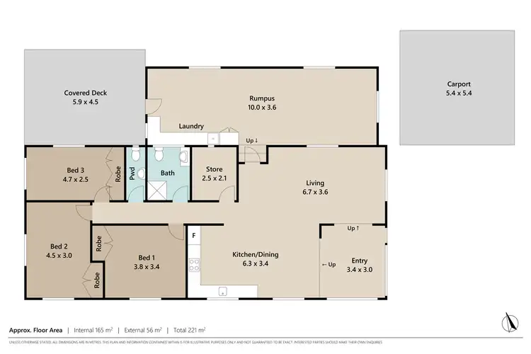 Floorplan of Homely house listing, 13 Meagan Street, Kenmore QLD 4069