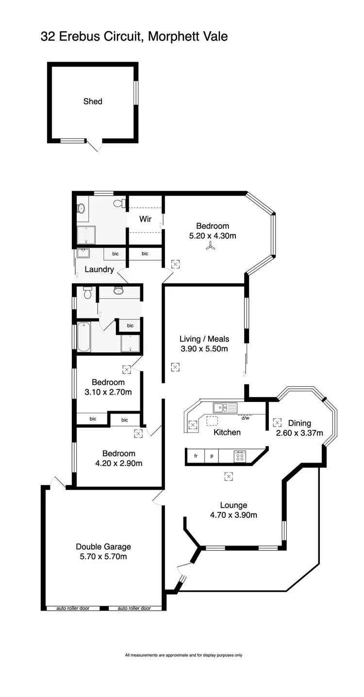 Floorplan of Homely house listing, 32 Erebus Circuit, Morphett Vale SA 5162
