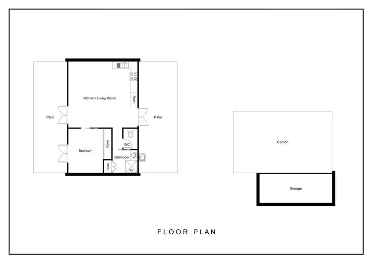 Floorplan of Homely house listing, 16 Muir Street, Tully Heads QLD 4854