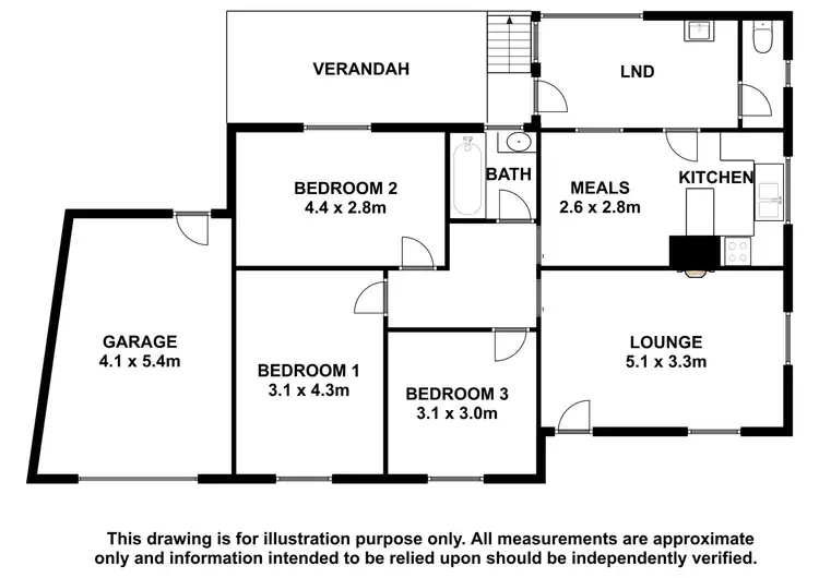 Floorplan of Homely house listing, 85 Lake Terrace East, Mount Gambier SA 5290
