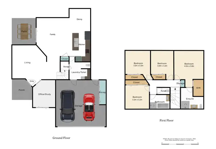 Floorplan of Homely townhouse listing, 1/45 Lacey Road, Carseldine QLD 4034