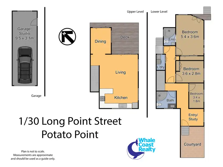 Floorplan of Homely semi-detached listing, 2/30 Long Point Street, Potato Point NSW 2545