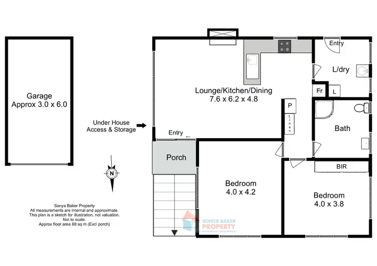 Floorplan of Homely house listing, 159 Old Bass Highway, Wynyard TAS 7325