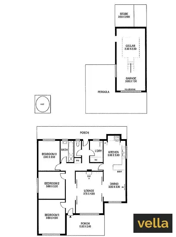 Floorplan of Homely house listing, 28 South Street, Hectorville SA 5073