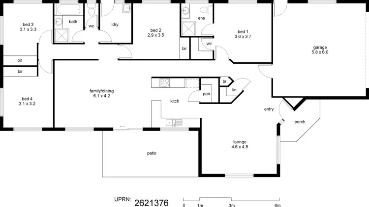 Floorplan of Homely house listing, Address available on request