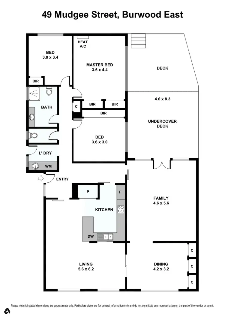 Floorplan of Homely house listing, 49 Mudgee Street, Burwood East VIC 3151