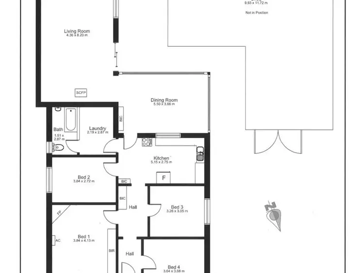 Floorplan of Homely house listing, 54 Cardinia Street, Mount Gambier SA 5290