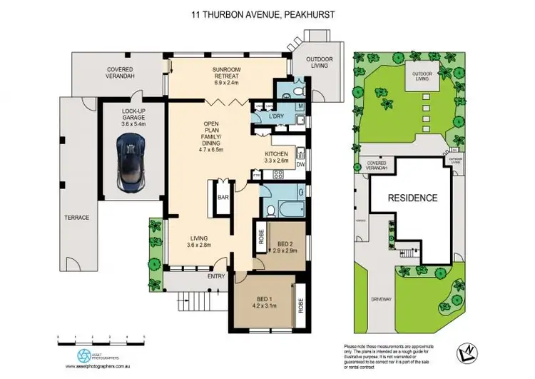 Floorplan of Homely house listing, 11 Thurbon Avenue, Peakhurst NSW 2210