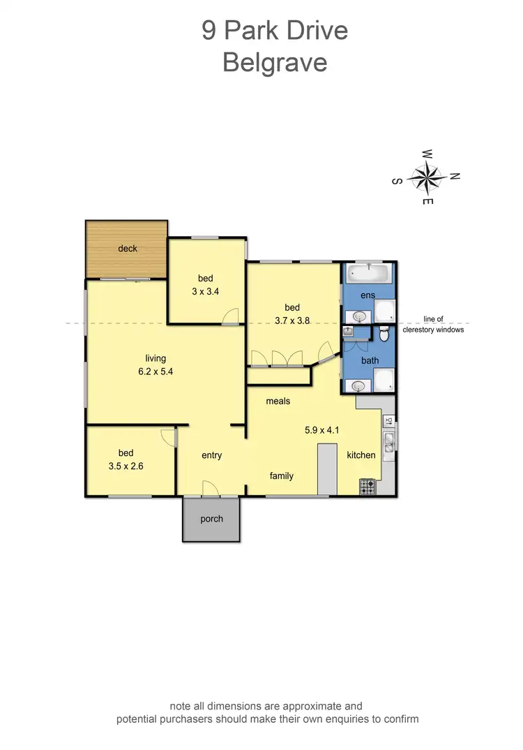 Floorplan of Homely house listing, 9 Park Drive, Belgrave VIC 3160