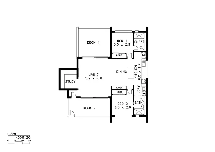 Floorplan of Homely apartment listing, Address available on request
