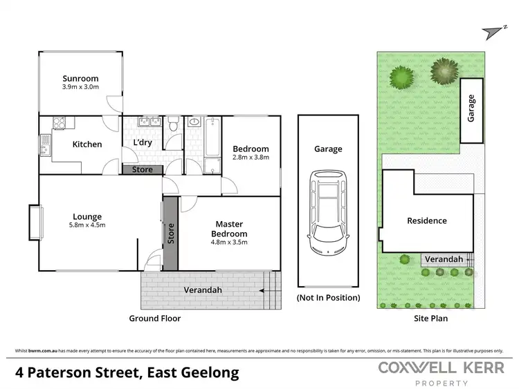 Floorplan of Homely house listing, 4 Paterson Street, East Geelong VIC 3219