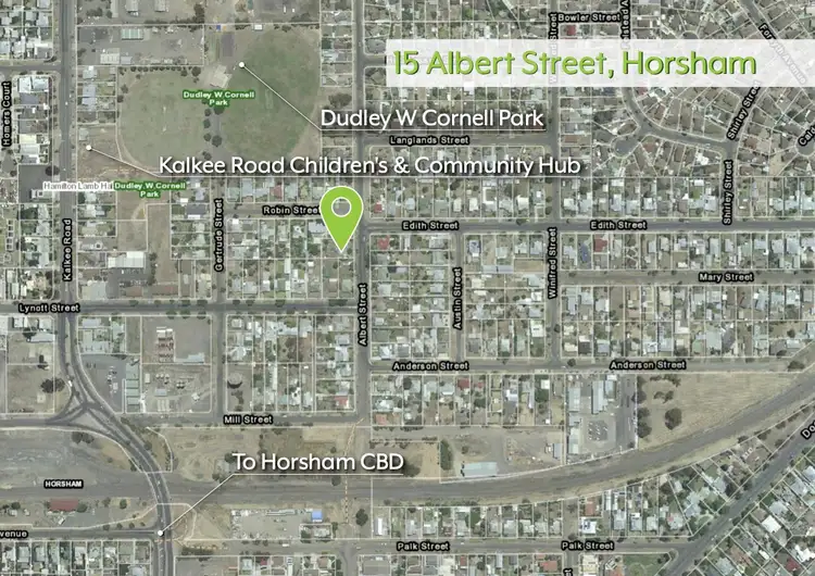 Floorplan of Homely house listing, 15 Albert Street, Horsham VIC 3400