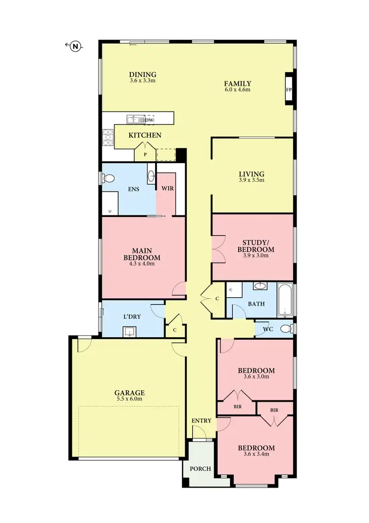 Floorplan of Homely house listing, 72 Merredin Circuit, Doreen VIC 3754