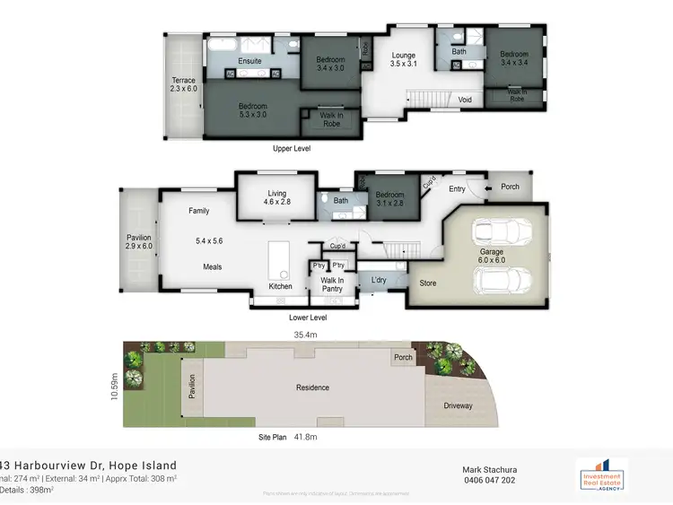 Floorplan of Homely house listing, 5043 Harbourview Drive, Hope Island QLD 4212