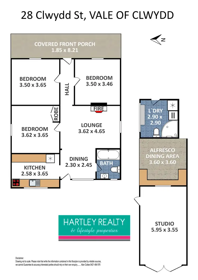 Floorplan of Homely house listing, 28 Clwydd Street, Vale Of Clwydd NSW 2790