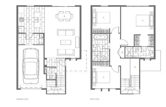 Floorplan of Homely townhouse listing, 47/1 Norris Street, Pacific Pines QLD 4211
