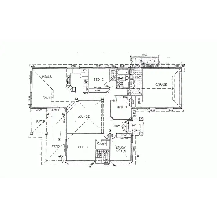 Floorplan of Homely house listing, 21 Witheren Circuit, Pacific Pines QLD 4211