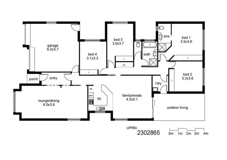 Floorplan of Homely house listing, Address available on request