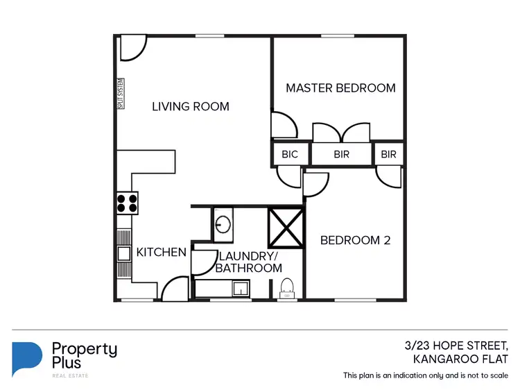 Floorplan of Homely unit listing, 3/23 Hope Street, Kangaroo Flat VIC 3555
