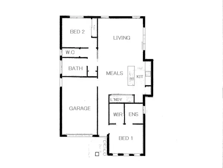 Floorplan of Homely townhouse listing, 4/28 Hospital Street, Heathcote VIC 3523