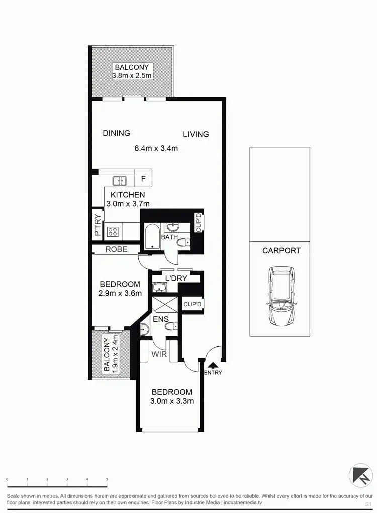 Floorplan of Homely unit listing, 11/2320 Gold Coast Hwy, Mermaid Beach QLD 4218