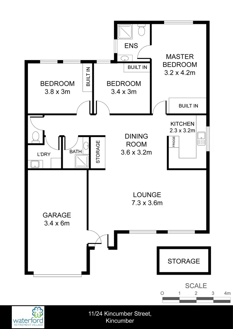 Floorplan of Homely retirement listing, 11/24 Kincumber Street, Kincumber NSW 2251