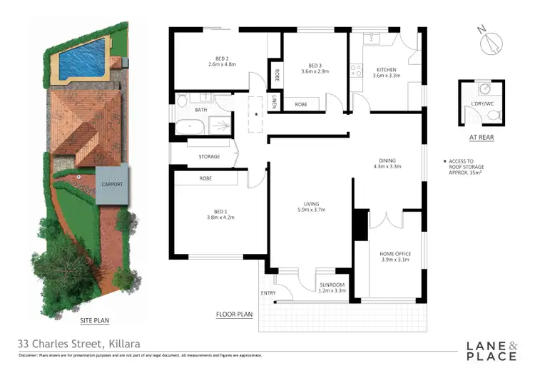 Floorplan of Homely house listing, 33 Charles St, Killara NSW 2071