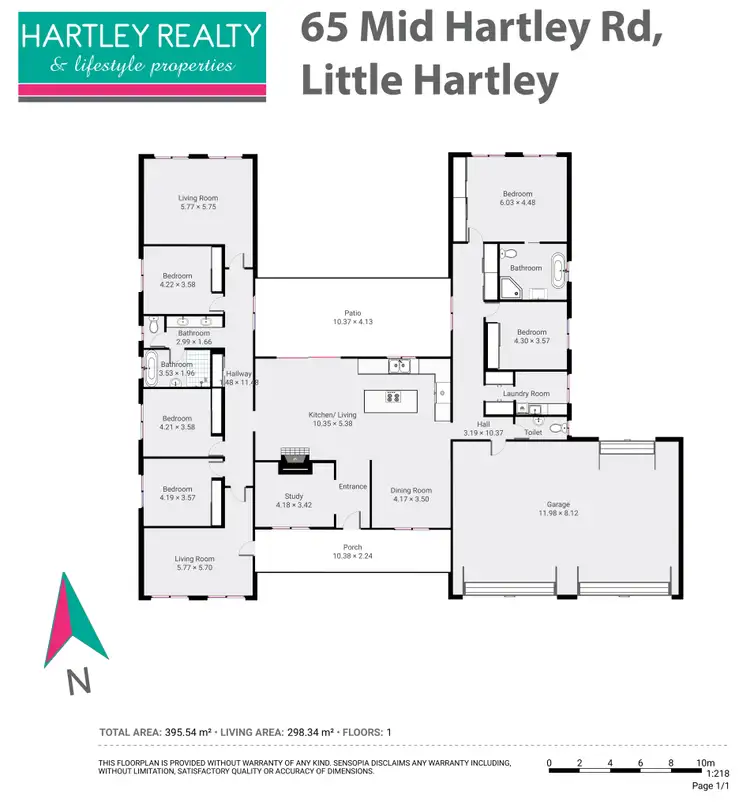 Floorplan of Homely rural property listing, 65 Mid Hartley Road, Hartley NSW 2790