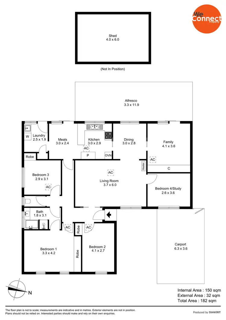 Floorplan of Homely house listing, 2 Pilot Crescent, Seaford SA 5169
