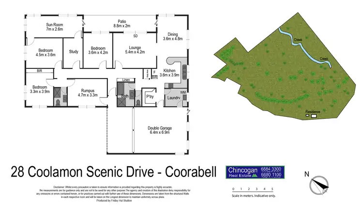 Floorplan of Homely rural property listing, 28 Coolamon Scenic Drive, Coorabell NSW 2479