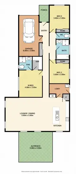 Floorplan of Homely house listing, 1/8 Redbox Drive, Thurgoona NSW 2640