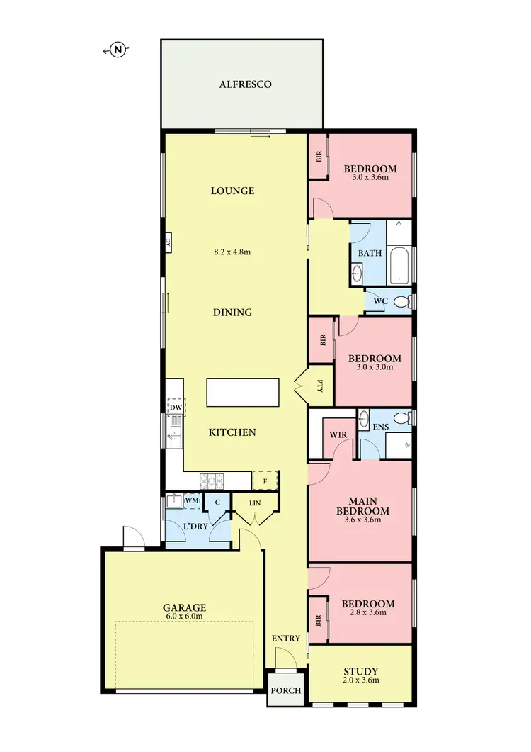 Floorplan of Homely house listing, 4 Mirrabucca Promenade, South Morang VIC 3752