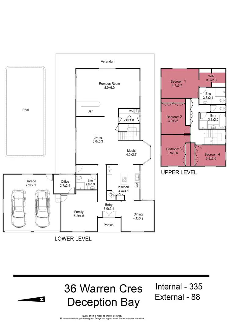 Floorplan of Homely house listing, 36 Warren Crescent, Deception Bay QLD 4508
