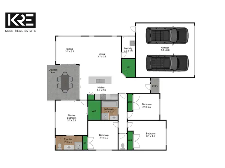 Floorplan of Homely house listing, 29 Greythorn Road, Traralgon VIC 3844