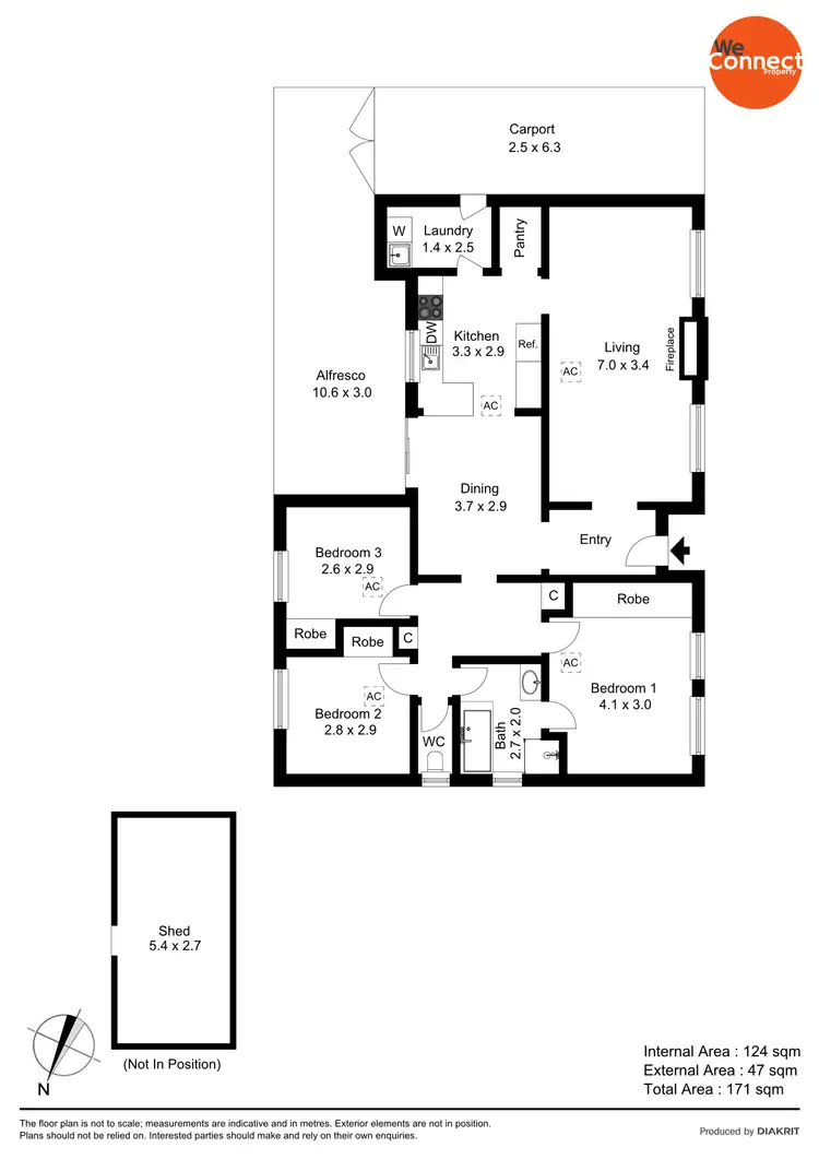 Floorplan of Homely house listing, 22 Lillian Street, Huntfield Heights SA 5163