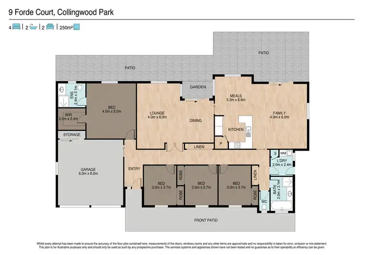 Floorplan of Homely house listing, 9 Forde Street, Collingwood Park QLD 4301