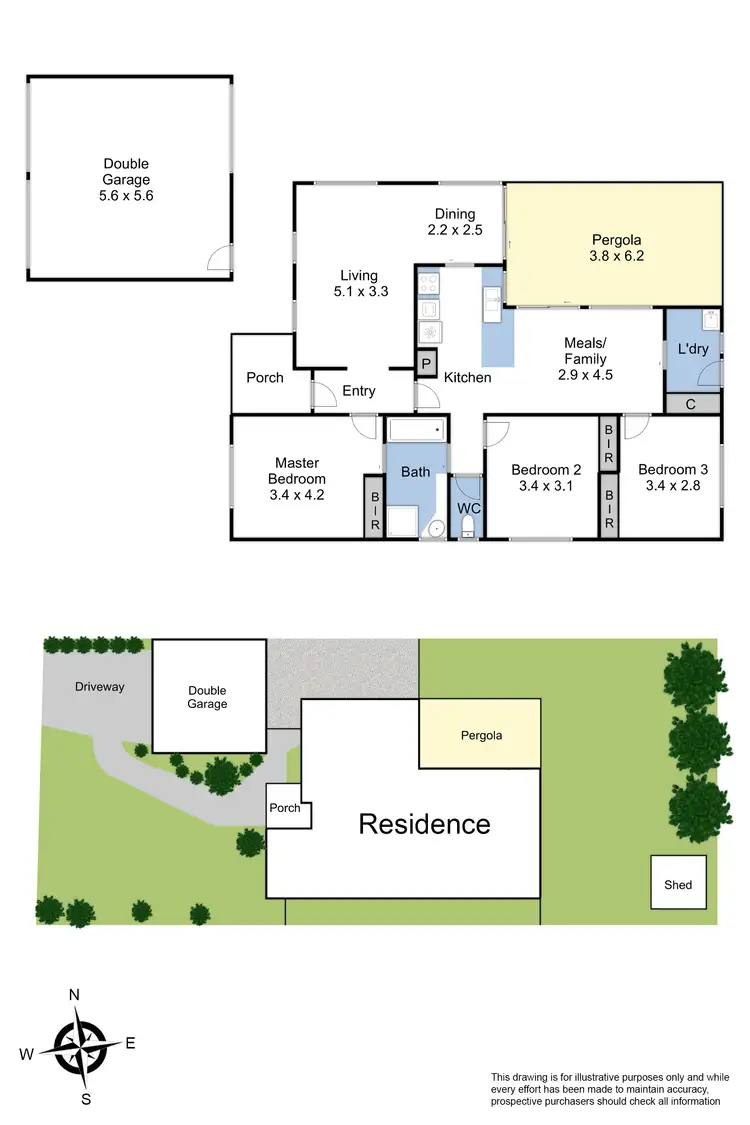 Floorplan of Homely house listing, 8 Argyle Court, Berwick VIC 3806