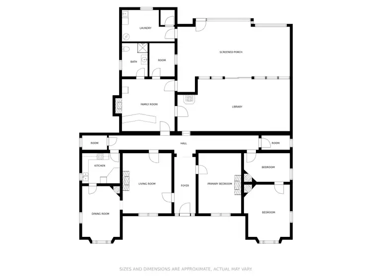Floorplan of Homely house listing, 44 POOLNA SPRINGS ROAD, Millicent SA 5280