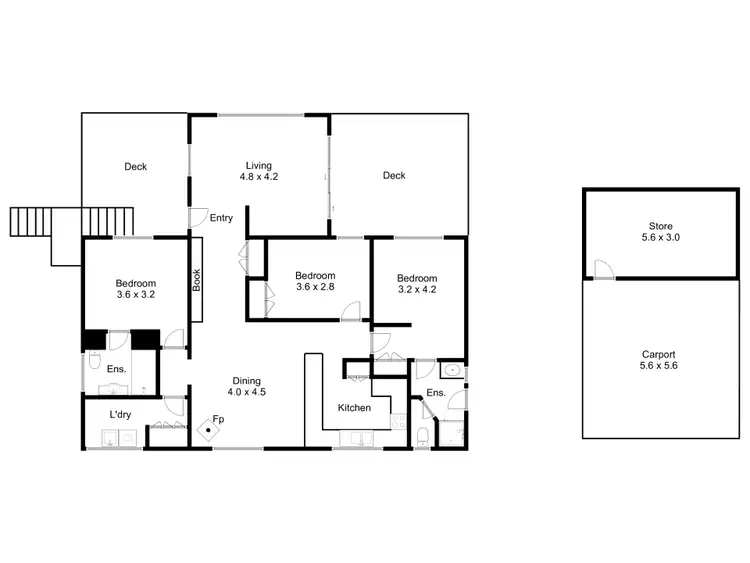 Floorplan of Homely house listing, 40 Christensen Street, Sawmill Settlement VIC 3723