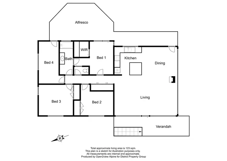 Floorplan of Homely house listing, 35 Willow Lake Drive, Macs Cove VIC 3723