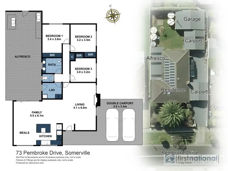 Floorplan of Homely house listing, 73 Pembroke Drive, Somerville VIC 3912