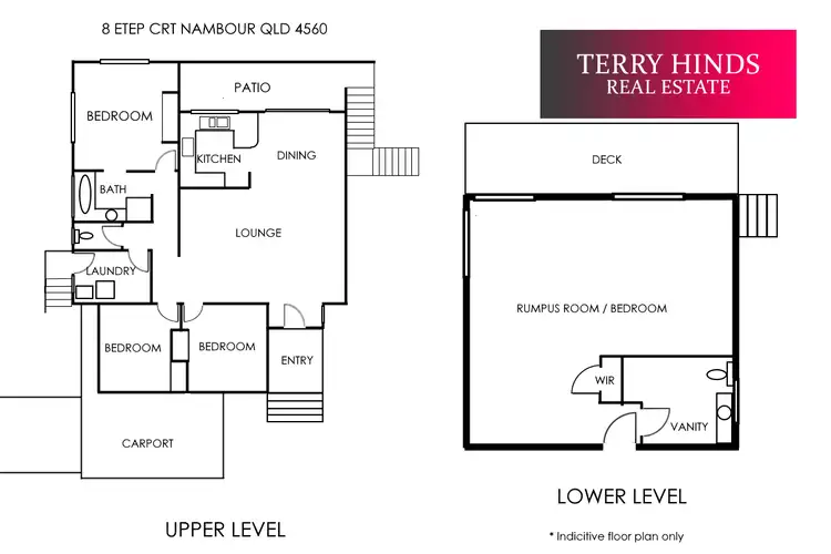 Floorplan of Homely house listing, 8 Etep Court, Nambour QLD 4560
