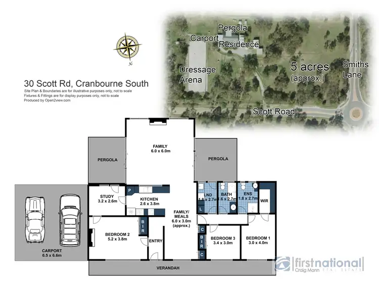 Floorplan of Homely rural property listing, 30 Scott Road, Cranbourne South VIC 3977