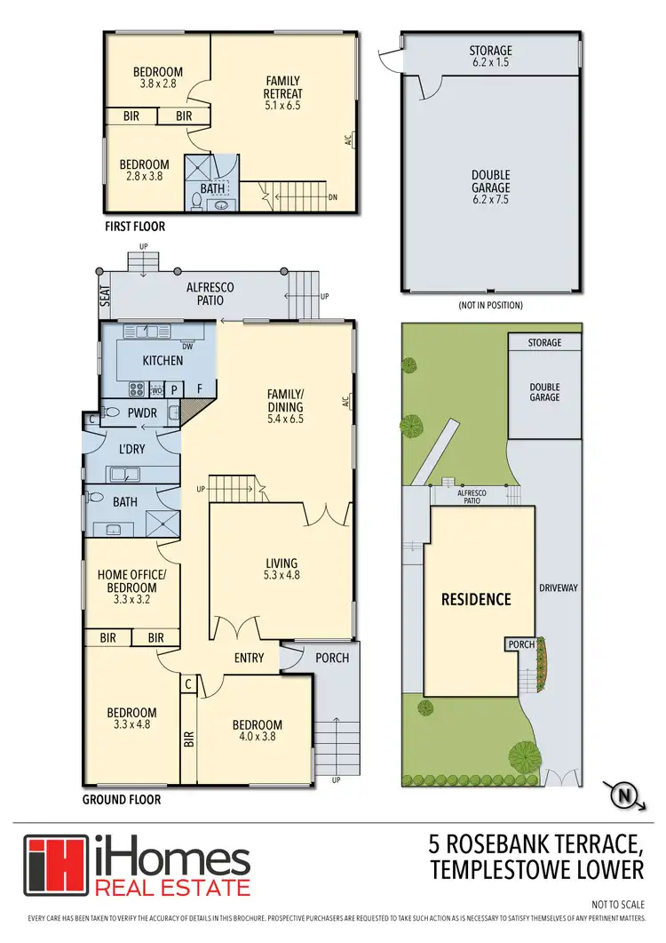 Floorplan of Homely house listing, 5 Rosebank Terrace, Templestowe Lower VIC 3107