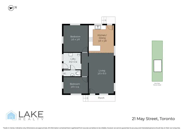 Floorplan of Homely house listing, 21 May Street, Toronto NSW 2283