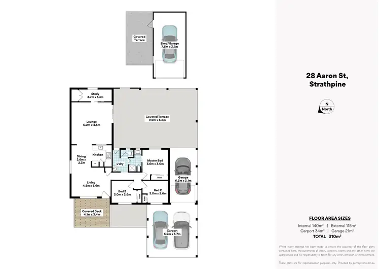 Floorplan of Homely house listing, 28 Aaron Street, Bray Park QLD 4500