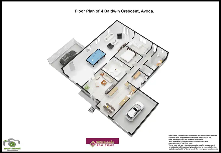 Floorplan of Homely house listing, 4 Baldwin Crescent, Avoca QLD 4670