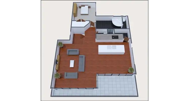 Floorplan of Homely unit listing, 6 HOLYWELL STREET, South Bunbury WA 6230